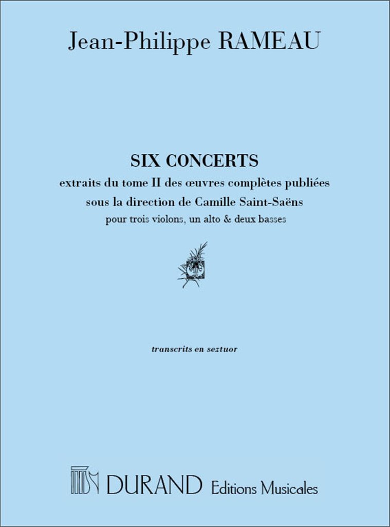 6 Concerts En Sextuor Conducteur
